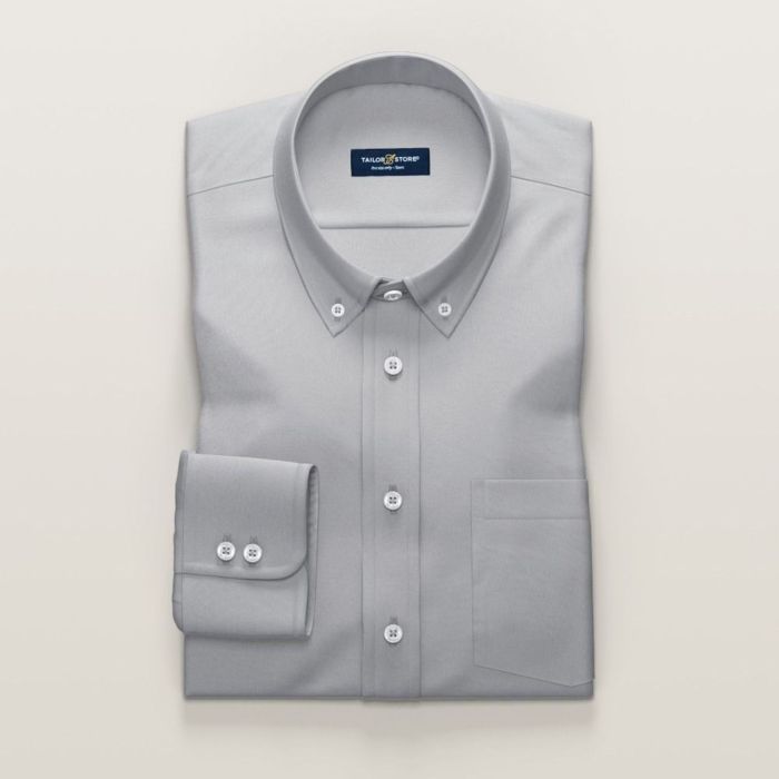 Light grey dress shirt mens