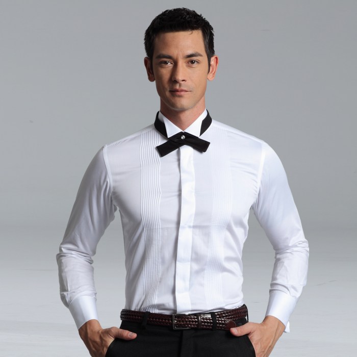 Dress shirts slim fit for men