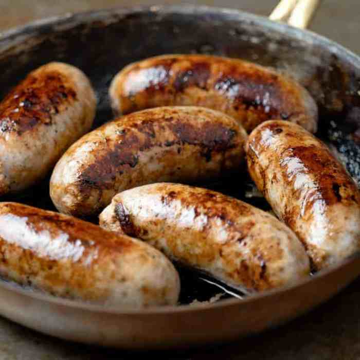 How to cook british style bangers