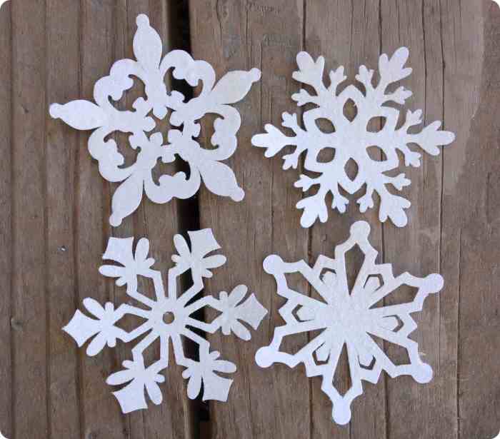 How to make a christmas snowflake decoration