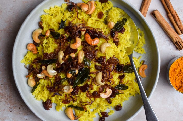 How to cook yellow rice sri lankan style