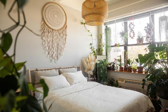 What is boho room decor