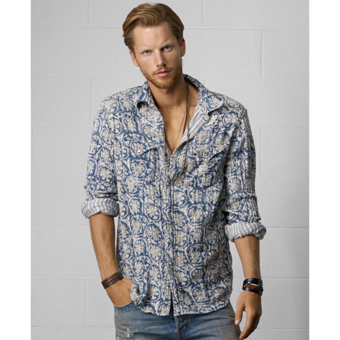 Floral dress shirts mens