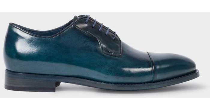 Mens teal dress shoes