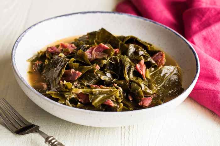 How to cook bagged collard greens southern style